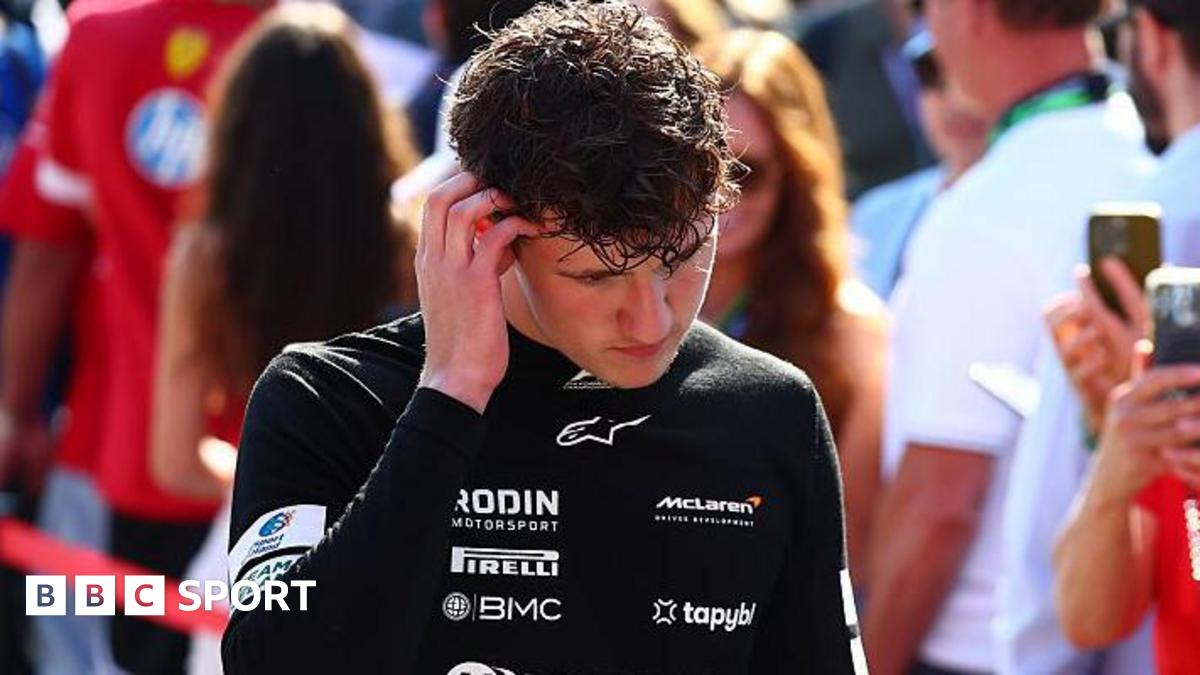Alex Dunne: Irish driver falls further behind in battle for F2 title